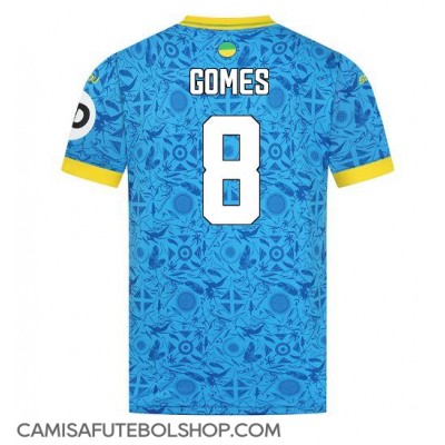 Camisa de time de futebol Wolves Joao Gomes #8 Replicas 3º Equipamento 2025-26 Manga Curta Camisa de time de futebol Wolves Joao Gomes #8 Replicas 3º Equipamento 2025-26 Manga Curta